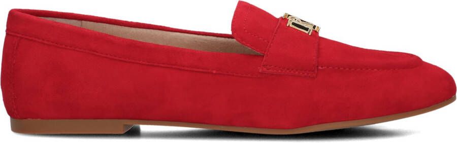 LAUREN RALPH LAUREN Loafers Dames Averi Iii Flats Loafer Maat: 42 Materiaal: Suède Kleur: Rood