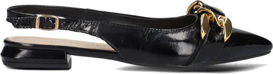 LINA LOCCHI Ballerina Dames L1308 Maat: 36 Materiaal: Lak Kleur: Zwart
