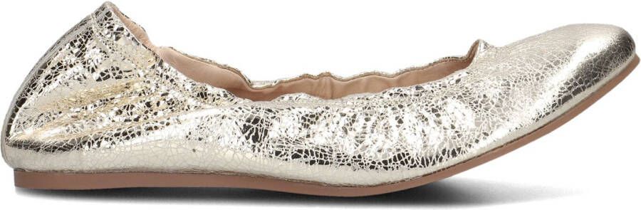 LINA LOCCHI Ballerina Dames L1396 Maat: 37 Materiaal: Leer Kleur: Goud