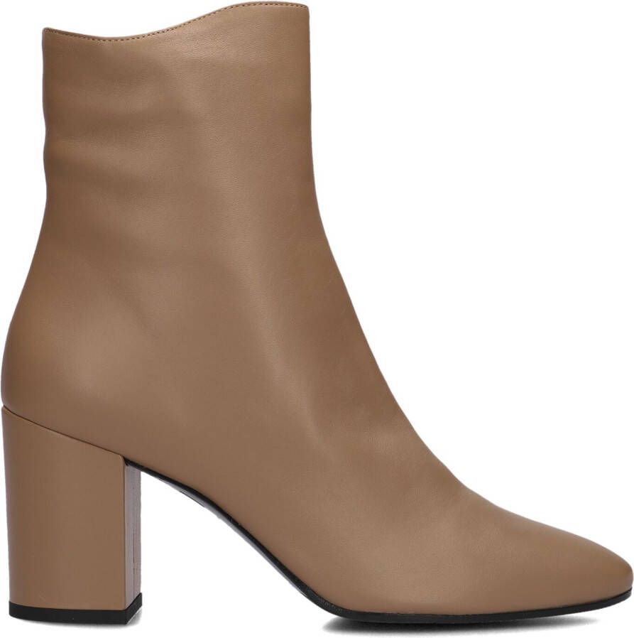 LINA LOCCHI Enkellaarsjes Dames 3232 Led Maat: 38 Materiaal: Leer Kleur: Camel - Foto 2