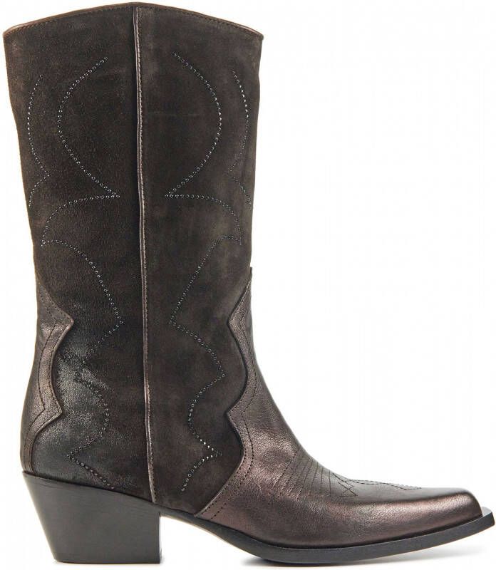 Boots Cowboylaarzen Botín piel Dames Schoenen Boots Cowboylaarzen Mango  Cowboylaarzen dance4life.com