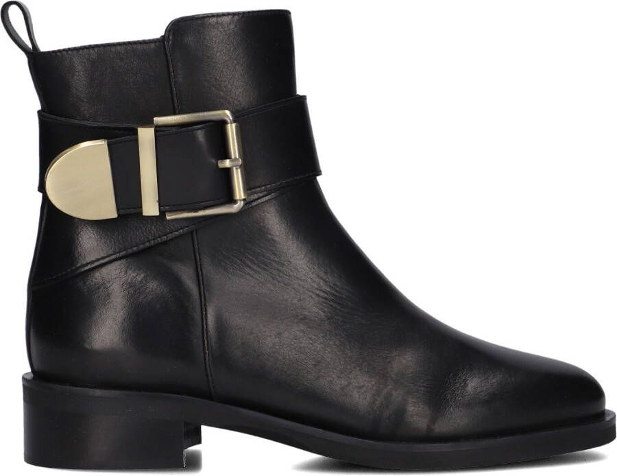 LINA LOCCHI Enkellaarsjes Dames 2232 Maat: 38 Materiaal: Leer Kleur: Zwart - Foto 4