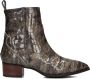 LINA LOCCHI Enkellaarsjes Dames 3231 Maat: 36 Materiaal: Lakleer Kleur: Grijs - Thumbnail 3