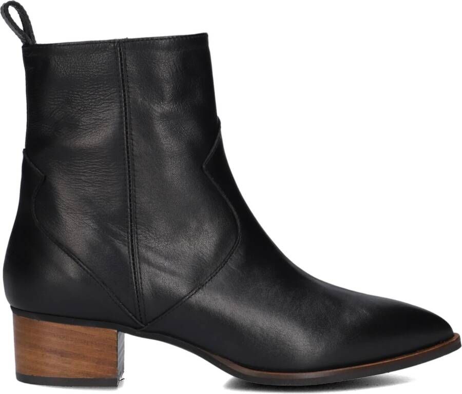 LINA LOCCHI Enkellaarsjes Dames 3231 Maat: 41 Materiaal: Leer Kleur: Zwart - Foto 3