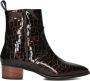 LINA LOCCHI Enkellaarsjes Dames 3231 Maat: 37 Materiaal: Lakleer Kleur: Bruin - Thumbnail 3