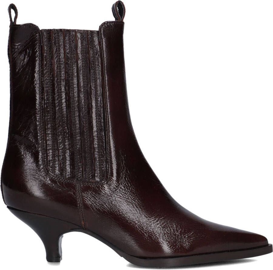 LINA LOCCHI Enkellaarsjes Dames Av 258 Maat: 40 Materiaal: Leer Kleur: Bruin
