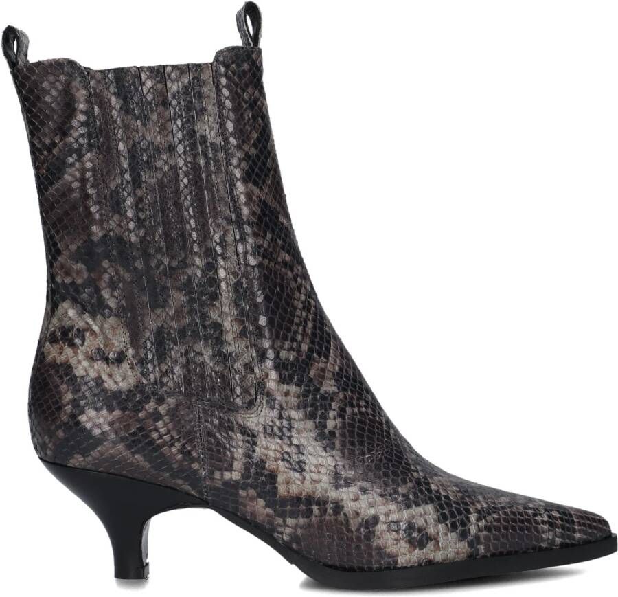 LINA LOCCHI Enkellaarsjes Dames Av 258 Maat: 39 Materiaal: Leer Kleur: Bruin
