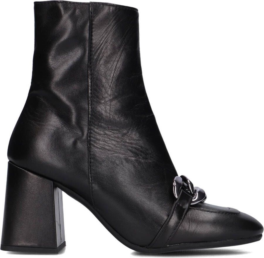 LINA LOCCHI Enkellaarsjes Dames L1164 Maat: 37 Materiaal: Leer Kleur: Zwart - Foto 2