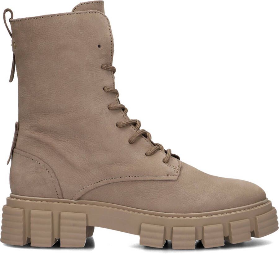 LINA LOCCHI Enkellaarsjes Dames L1196 Maat: 40 Materiaal: Nubuck Kleur: Taupe