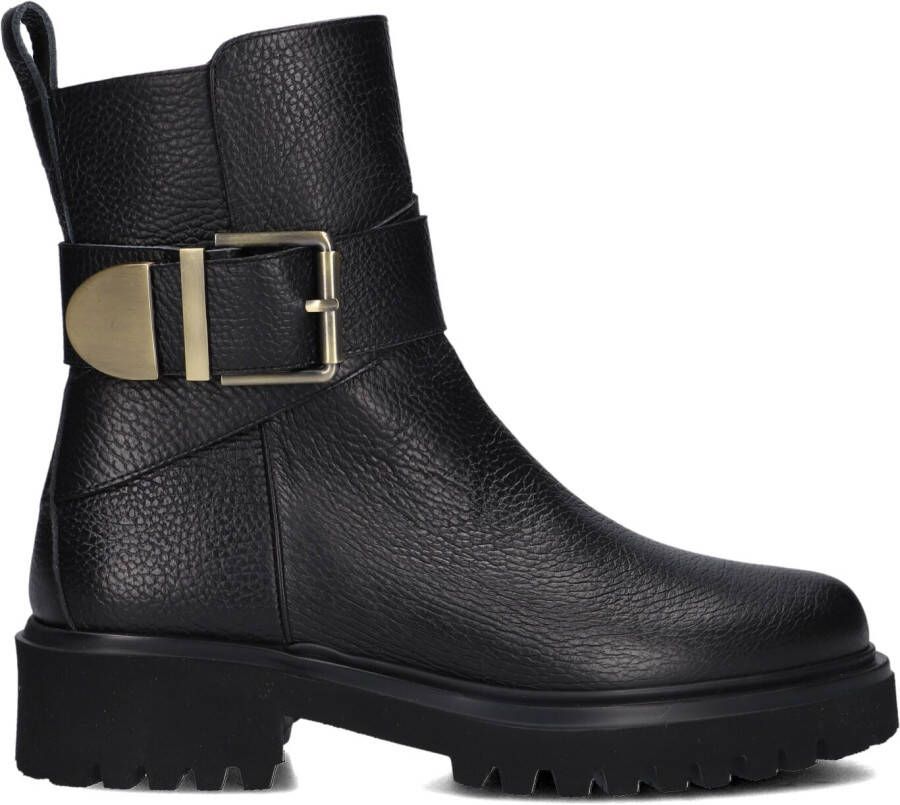 LINA LOCCHI Enkellaarsjes Dames V59 Maat: 38 Materiaal: Leer Kleur: Zwart - Foto 2