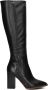 LINA LOCCHI Hoge Laarzen Dames 46994 High Maat: 41 Materiaal: Leer Kleur: Zwart - Thumbnail 4