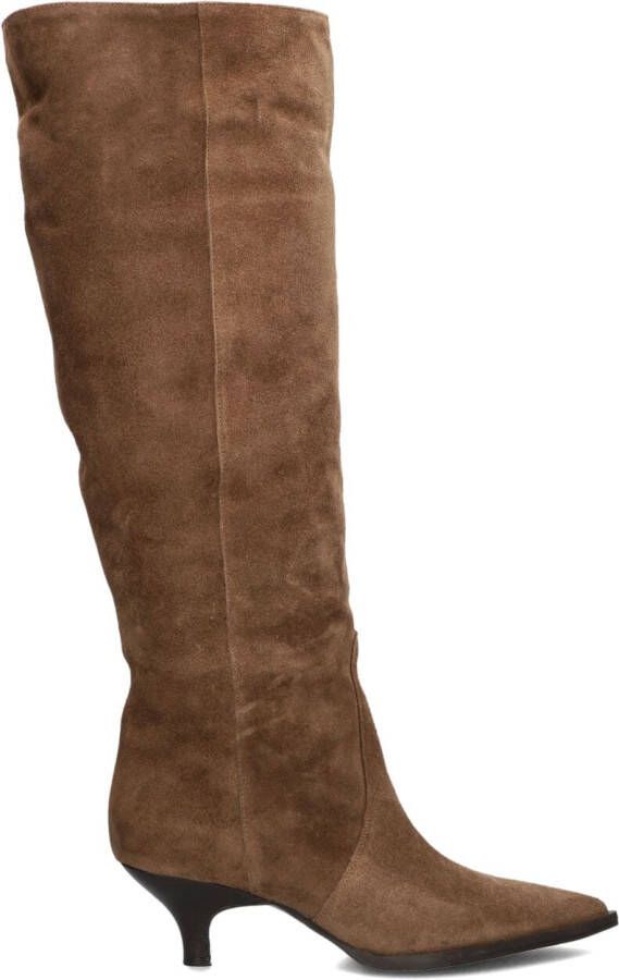 LINA LOCCHI Hoge Laarzen Dames Av 256 Maat: 43 Materiaal: Suède Kleur: Bruin - Foto 4