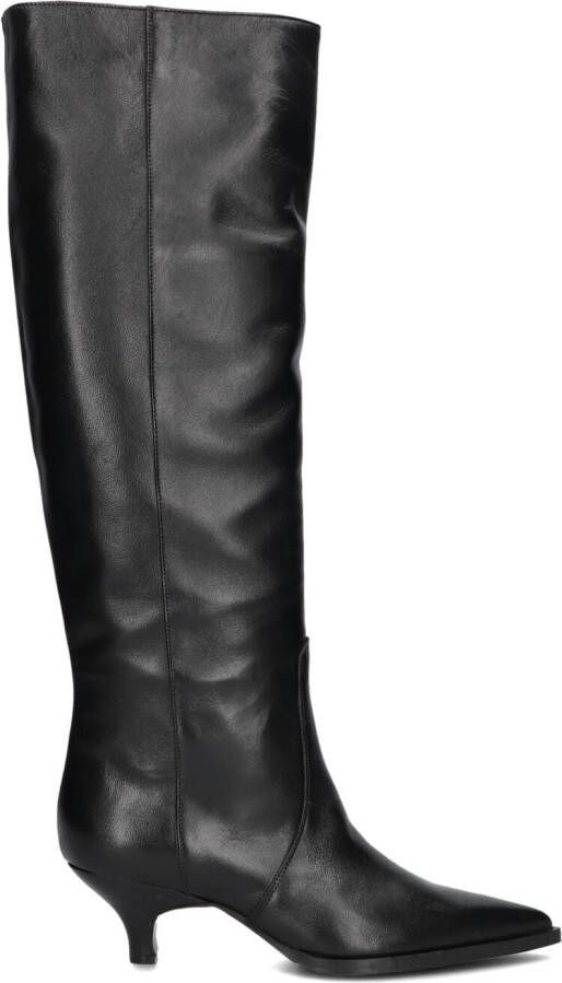 LINA LOCCHI Hoge Laarzen Dames Av 256 Maat: 38 Materiaal: Leer Kleur: Zwart