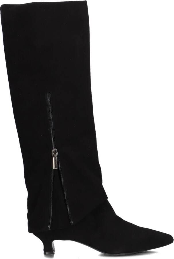 LINA LOCCHI Hoge Laarzen Dames Ss3010 Maat: 37 Materiaal: Suède Kleur: Zwart