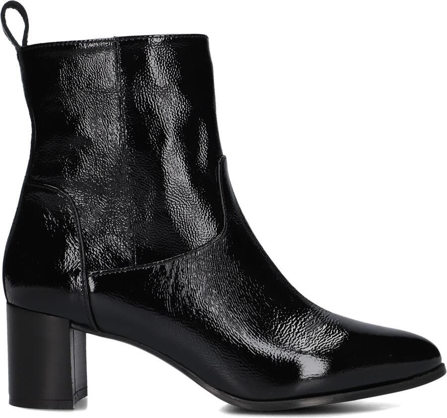 LINA LOCCHI Enkellaarsjes Dames 8543 Lakleer Zwart