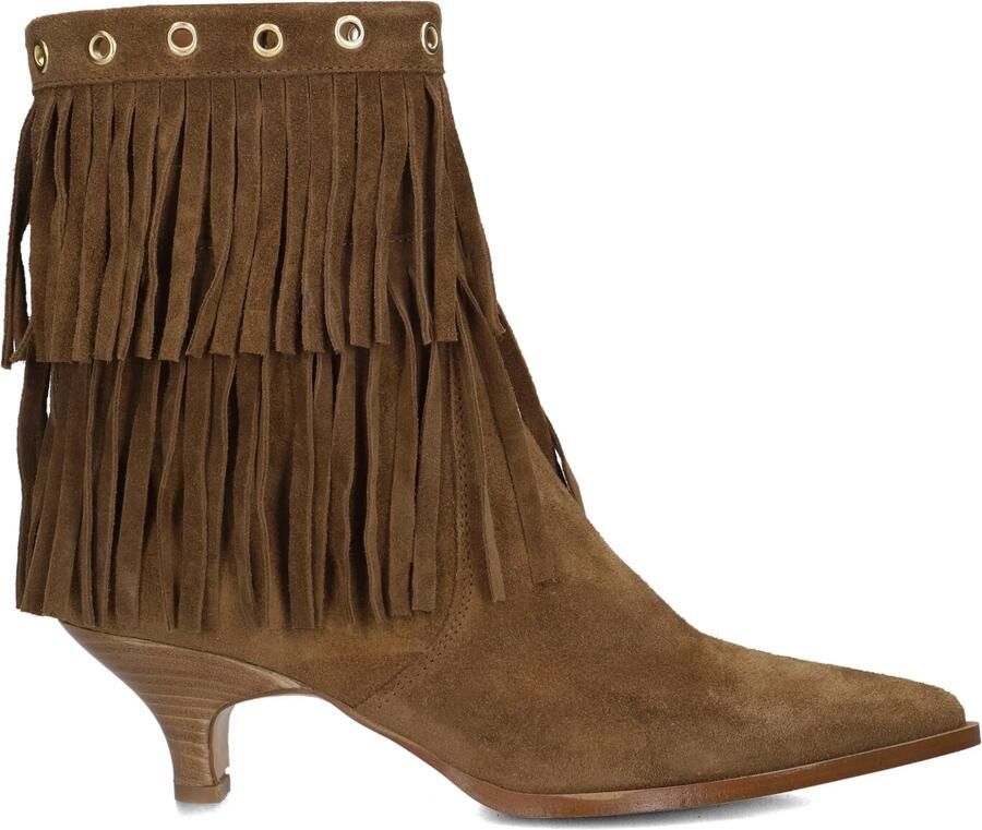 LINA LOCCHI Enkellaarsjes Dames Az52 Maat: 37 Materiaal: Suède Kleur: Bruin