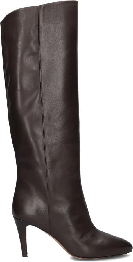 Lina Locchi Klassieke laarzen Dames Laarzen Damesschoenen Leer RS2361 led Bruin - Foto 2