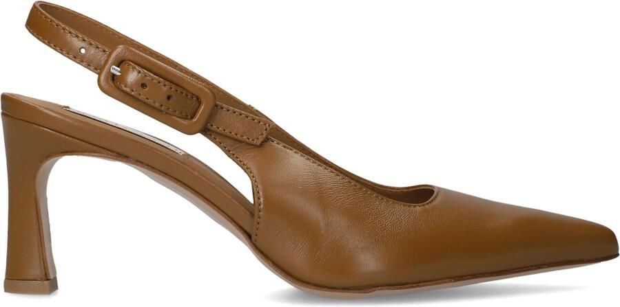 LINA LOCCHI Slingbacks Dames Au263 Maat: 40 Materiaal: Leer Kleur: Camel