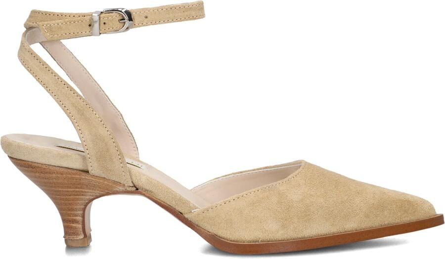 LINA LOCCHI Slingbacks Dames Az41 Maat: 41 Materiaal: Suède Kleur: Beige