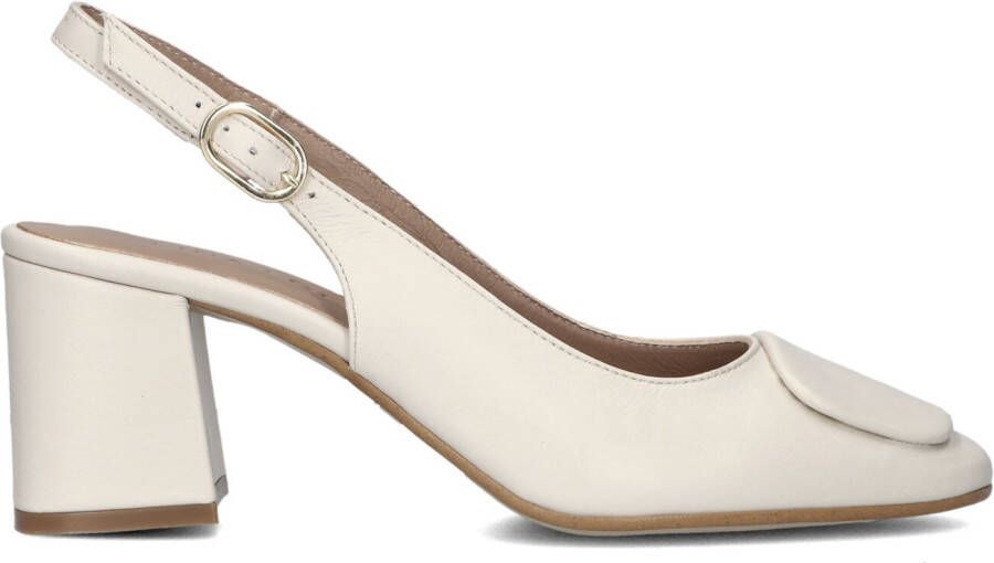 LINA LOCCHI Slingbacks Dames 010-150 Maat: 39 Materiaal: Leer Kleur: Beige