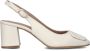 LINA LOCCHI Slingbacks Dames 010-150 Maat: 39 Materiaal: Leer Kleur: Beige - Thumbnail 2