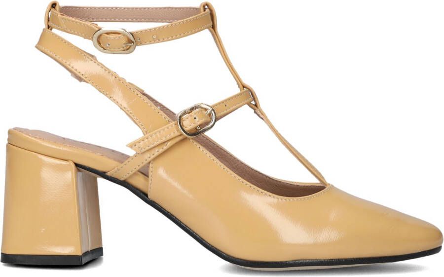 LINA LOCCHI Pumps Dames 010-50 Maat: 39 Materiaal: Lak Kleur: Geel