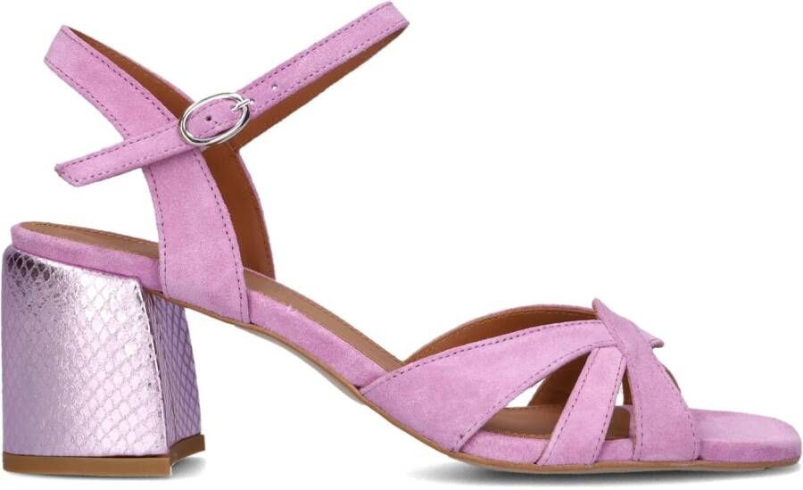 LINA LOCCHI Sandalen Dames L1400 Maat: 37 Materiaal: Suède Kleur: Paars