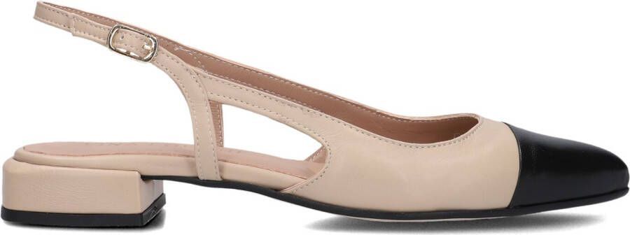 LINA LOCCHI Slingbacks Dames 010-132 Maat: 39 Materiaal: Leer Kleur: Beige
