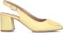 LINA LOCCHI Slingbacks Dames 010-150 Maat: 39 Materiaal: Leer Kleur: Geel - Thumbnail 2