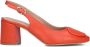 LINA LOCCHI Slingbacks Dames 010-150 Maat: 38 Materiaal: Leer Kleur: Rood - Thumbnail 2