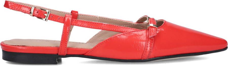 LINA LOCCHI Slingbacks Dames 010-22 Maat: 43 Materiaal: Lakleer Kleur: Rood
