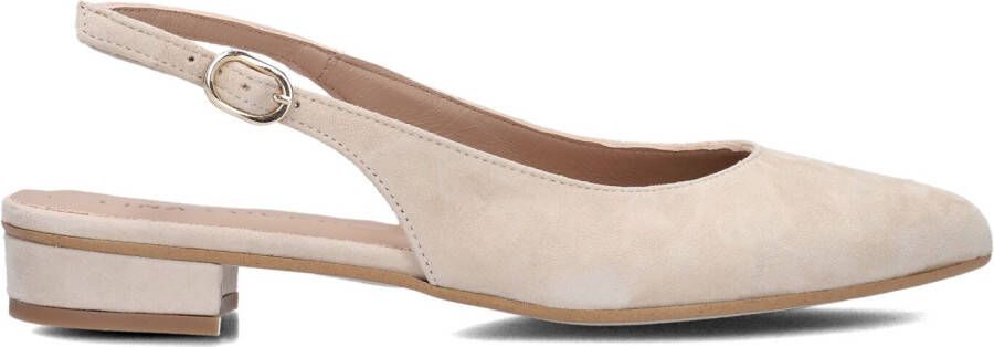 LINA LOCCHI Slingbacks Dames 010-72 Maat: 38 Materiaal: Suède Kleur: Beige