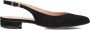 LINA LOCCHI Slingbacks Dames 010-72 Maat: 39 Materiaal: Suède Kleur: Zwart - Thumbnail 2