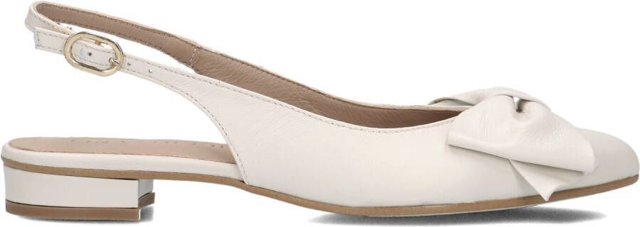 LINA LOCCHI Slingbacks Dames 010-73 Maat: 43 Materiaal: Suède Kleur: Gebroken wit