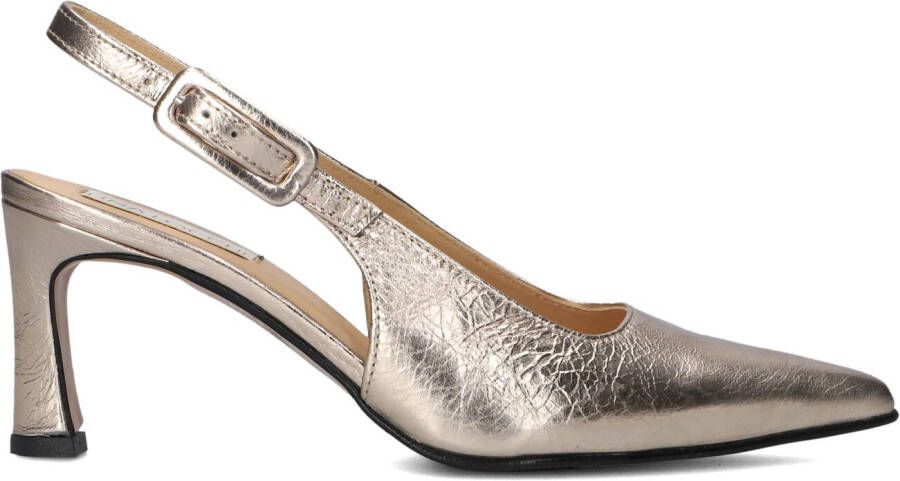 LINA LOCCHI Slingbacks Dames Au263\m Maat: 39 Materiaal: Leer Kleur: Goud
