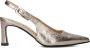 LINA LOCCHI Slingbacks Dames Au263\m Maat: 39 Materiaal: Leer Kleur: Goud - Thumbnail 2