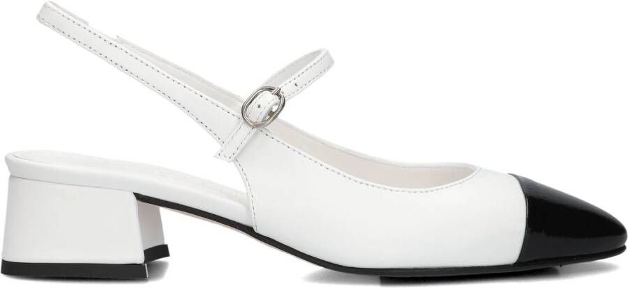 LINA LOCCHI Slingbacks Dames L1412 Maat: 41 Materiaal: Leer Kleur: Wit