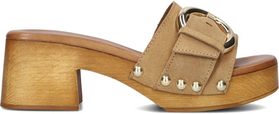 LINA LOCCHI Slippers Dames 8961 Maat: 36 Materiaal: Suède Kleur: Bruin - Foto 2