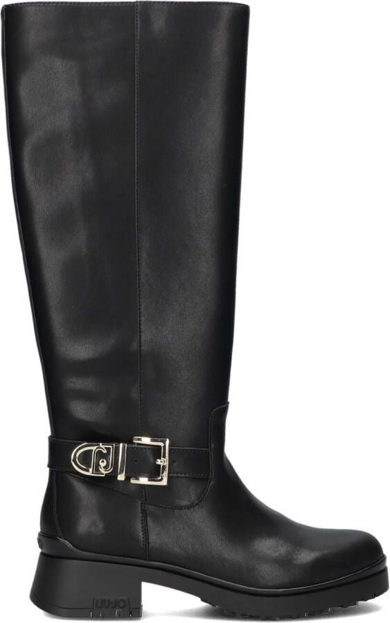LIU JO Hoge Laarzen Dames New Nancy 58 Maat: 37 Materiaal: Leer Kleur: Zwart