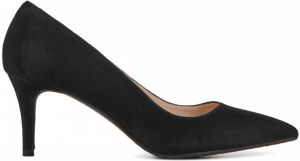 Lodi Pumps Stiletto Dames Damesschoenen Suède hoogte 7 cm Mavi go 1 Zwart
