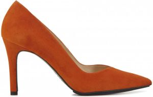 Lodi Pumps Stiletto Dames Damesschoenen Suède hoogte 9 cm Rabot-tpa Oranje