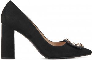 Lodi Pumps Stiletto Dames Damesschoenen Suède hoogte 7 cm Sibae Zwart