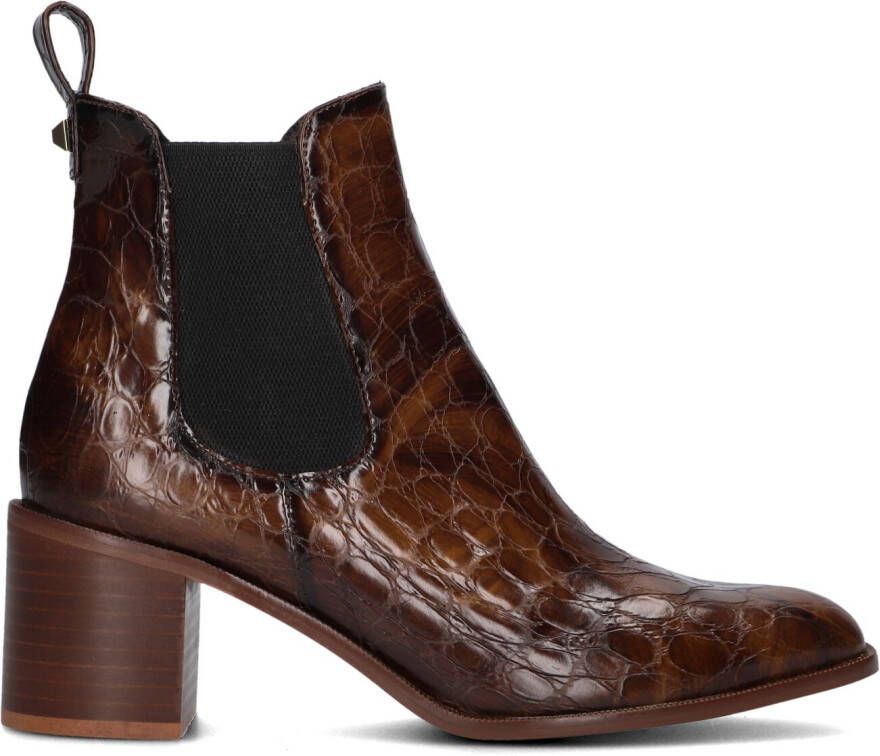 LODI Enkellaarsjes Dames Gab4962 Maat: 35 Materiaal: Leer Kleur: Bruin