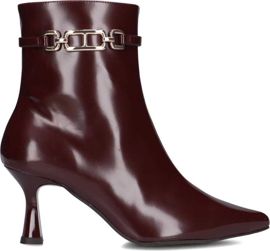 LODI Enkellaarsjes Dames Gominola Maat: 36 Materiaal: Lakleer Kleur: Rood