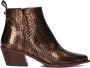 LODI Enkellaarsjes Dames Koo5013 Maat: 38 Materiaal: Leer Kleur: Brons - Thumbnail 4