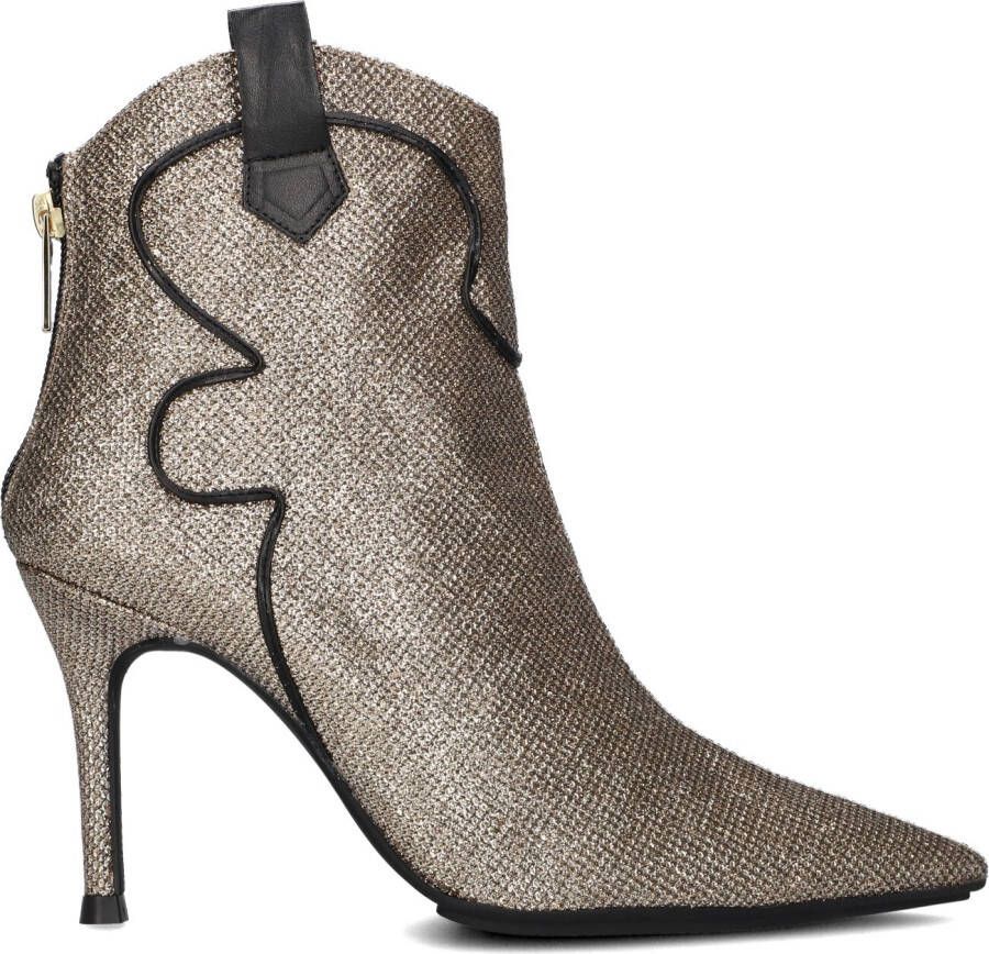 LODI Enkellaarsjes Dames Secho Maat: 38 Materiaal: Textiel Kleur: Zilver
