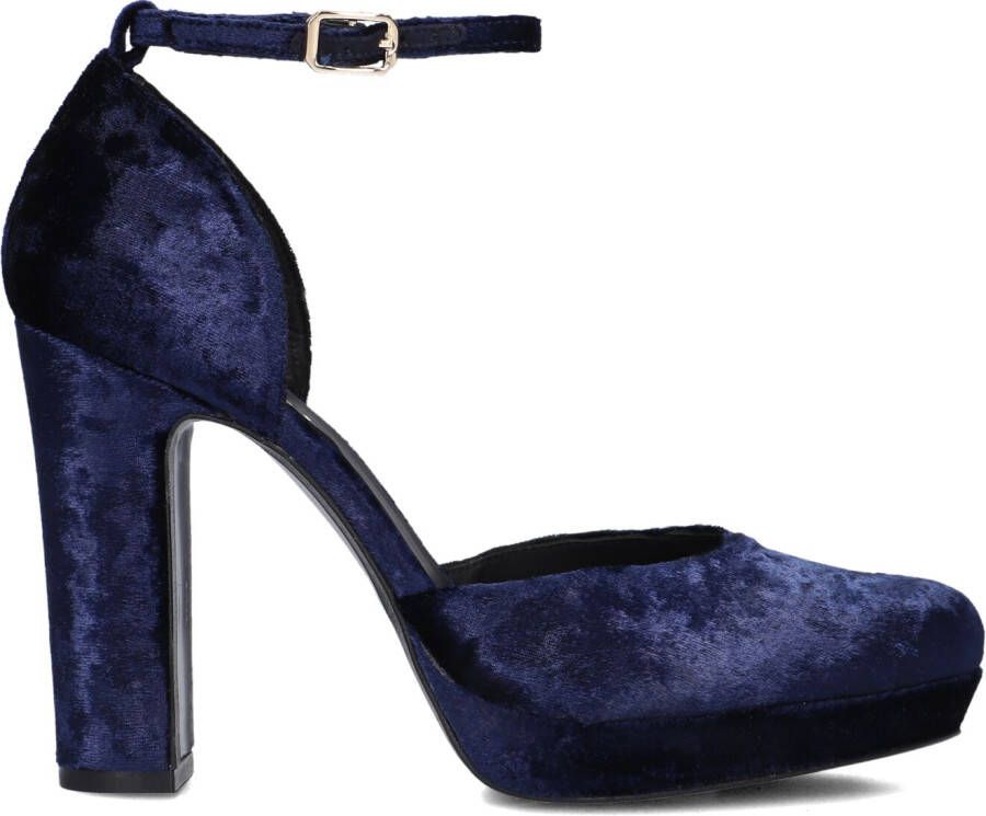 LODI Pumps Dames Tizis-te Maat: 37 Materiaal: Velvet Kleur: Blauw