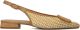 LODI Slingbacks Dames Bro5260 Raffia Camel - Bruin