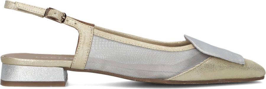 LODI Slingbacks Dames Bro5264 Maat: 38 Materiaal: Leer Kleur: Goud