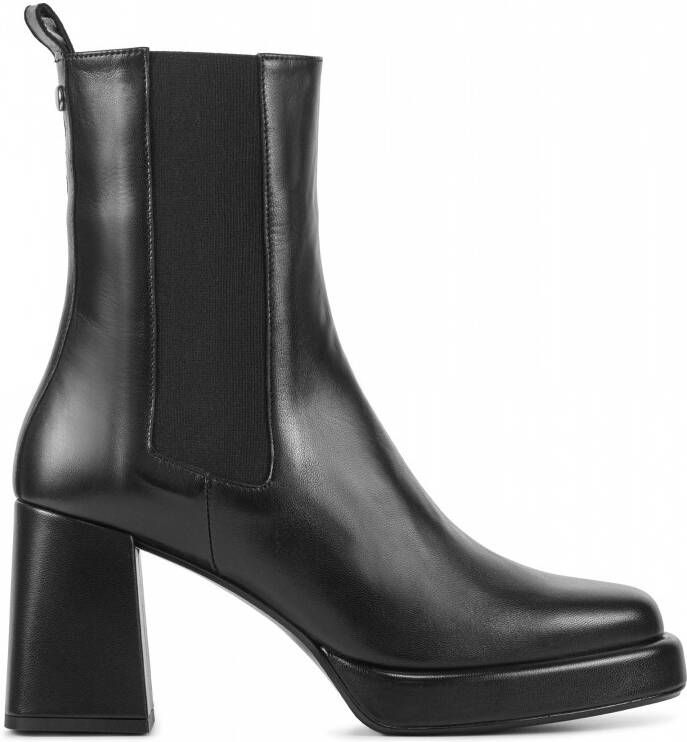 Mace Chelsea boots Dames Laarzen Damesschoenen Leer 22I110A Zwart